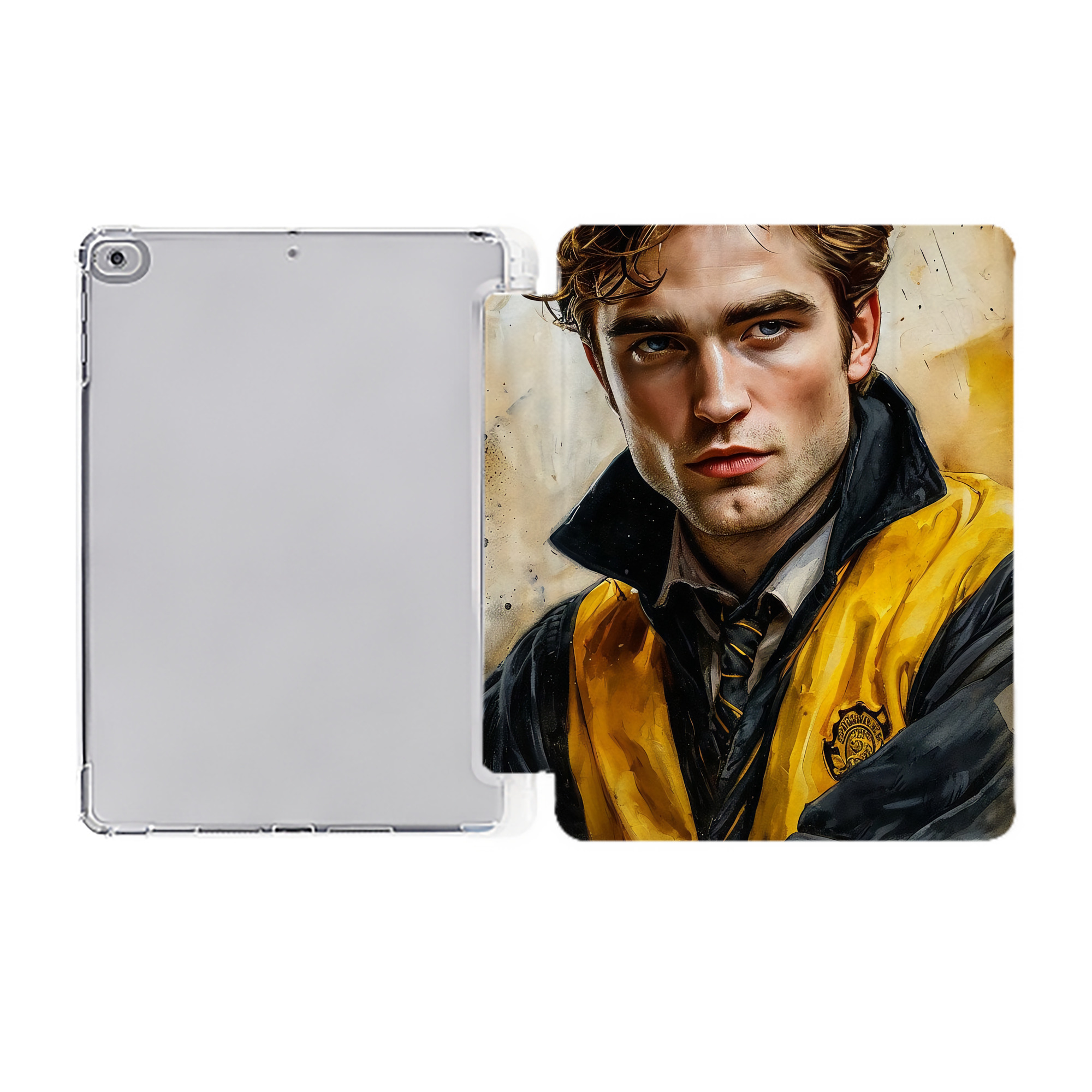 （画像用） Harry Potter ハリー・ポッターシリーズ IPad ケース ペン収納付き 三つ折りスタンド PUレザー×シリコン 対応機種9.5/10.5/10.9インチ
